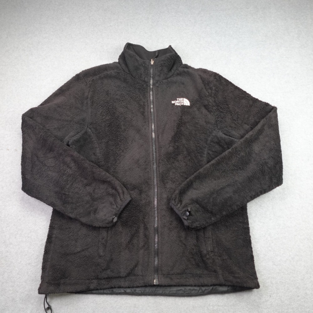 The North Face Jacket Womens L Black Osito Full Zip Fleece Coat